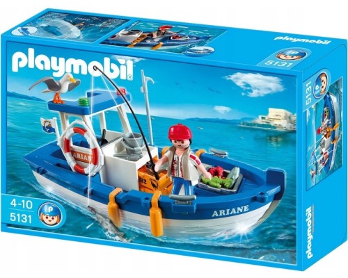 Конструктор Playmobil Рыбацкий Катер, арт.5131, 35 дет.