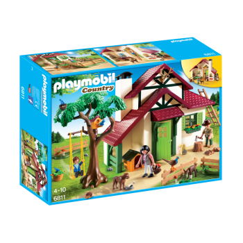 Конструктор Playmobil Дом лесника арт.6811, 107 дет.
