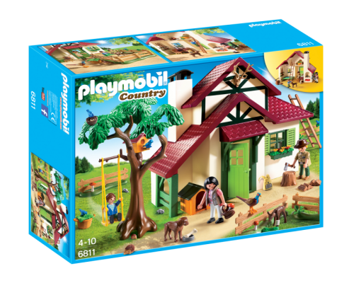 Конструктор Playmobil Дом лесника арт.6811, 107 дет.