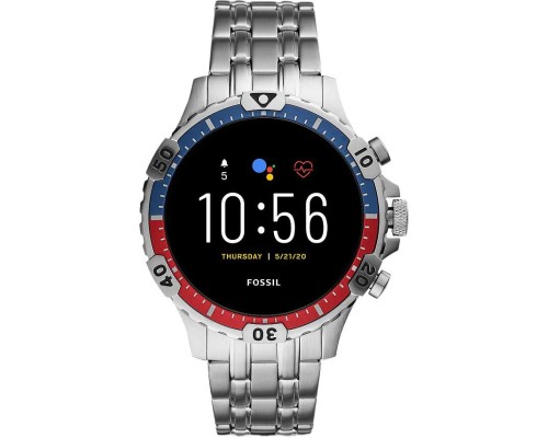 Умные часы FOSSIL Gen 5 Smartwatch Garrett HR (stainless steel)