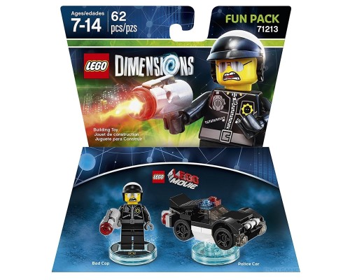 Конструктор Lego Dimensions Fun Pack: Плохой полицейский, арт.71213, 62 дет.