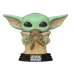 Фигурка Funko POP! Star Wars: The Mandalorian - The Child with Frog (малыш Йода с лягушкой)