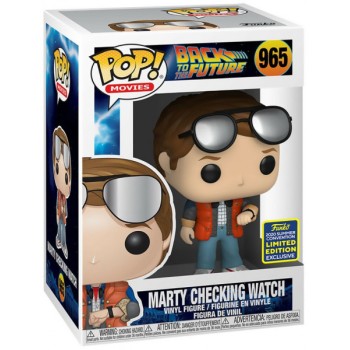 Фигурка Funko POP Movies: Back To The Future – Marty Checking Watch Exclusive
