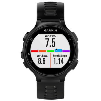 Часы Garmin Forerunner 735XT черно-серые