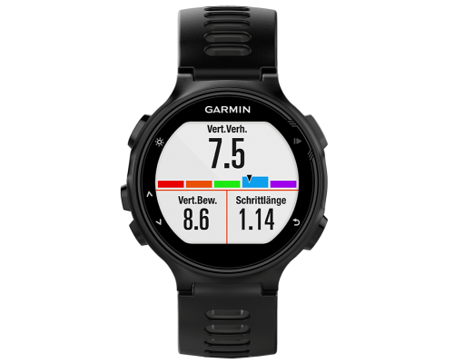 Часы Garmin Forerunner 735XT черно-серые