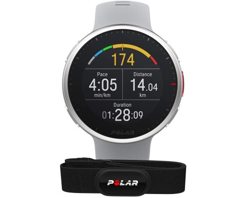 Смарт-часы Polar Vantage V2 белые + Polar H10
