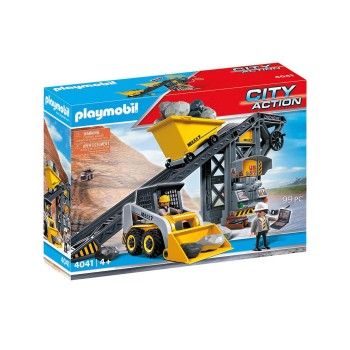 Конструктор Playmobil Конвейерная установка с погрузчиком арт.4041, 99 дет.