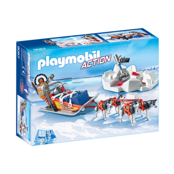 Конструктор Playmobil Собачья упряжка Арктика арт.9057, 46 дет.