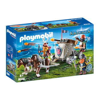 Конструктор Playmobil Конная баллиста гномов, арт.9341, 55 дет.
