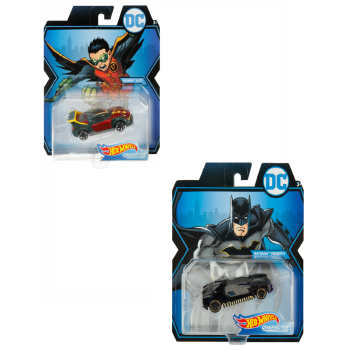 Набор Hot Wheels 2 машины DC Robin и Batman