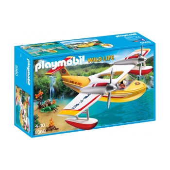 Конструктор Playmobil Пожарный гидроплан арт.5560, 29 дет.