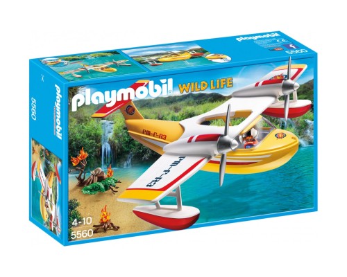 Конструктор Playmobil Пожарный гидроплан арт.5560, 29 дет.