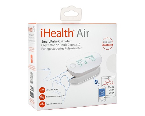 Беспроводной Bluetooth пульсоксиметр iHealth Air Wireless 