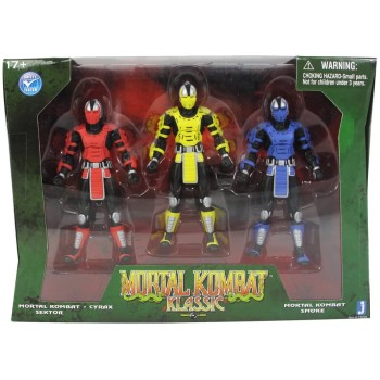 Mortal Kombat Classic Robot 4" Multiрack - Cyrax, Smoke, Sektor