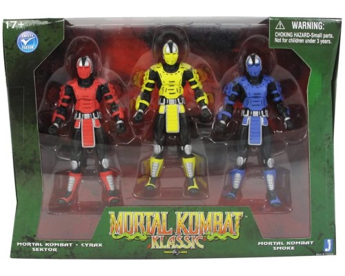 Mortal Kombat Classic Robot 4" Multiрack - Cyrax, Smoke, Sektor