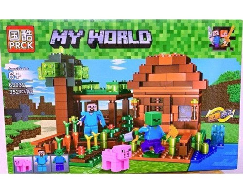 Конструктор PRCK My World арт.63032 «Летний домик» 352 дет.