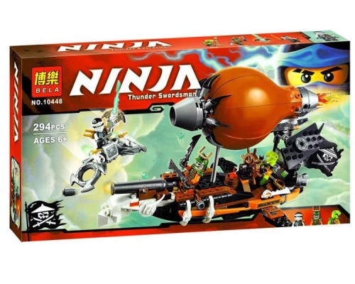 Конструктор Bela Ninja арт.10448 «Дирижабль-штурмовик» 294 дет.