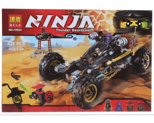 Конструктор Ninja арт.10524 «Горный внедорожник» 428 дет.
