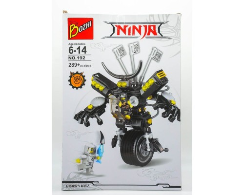 Конструктор Bozhi Ninja арт. 192 «Черный робот»  289 дет.