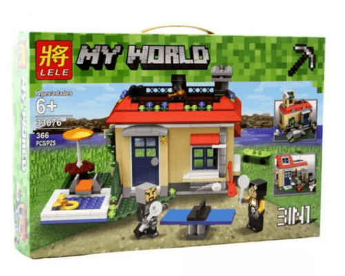 Конструктор Lele My World арт. 33076 «Отдых на природе» 366 дет.