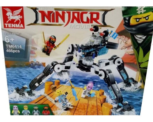 Конструктор Tenma Ninjgr арт.TM6414 «Водяной робот» 466 дет.