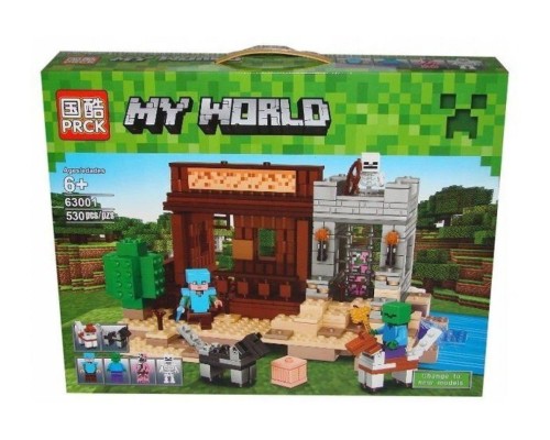 Конструктор PRCK My World арт.63001 «Конный поход» 530 дет.