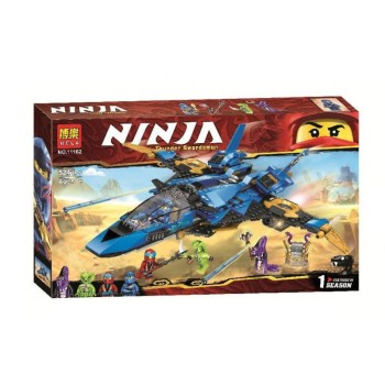 Конструктор BELA NinjaGo Штормовой истребитель Джея