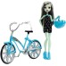 Кукла Mattel Monster High Boltin' Bicycle Frankie Stein Doll & Vehicle