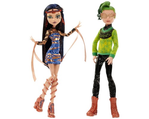 Набор Mattel Monster High Boo York, Boo York Cleo de Nile & Deuce Gorgon