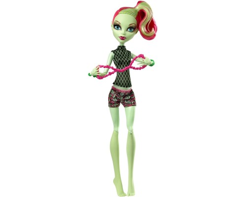 Кукла Mattel Monster High Fangtastic Fitness Venus McFlytrap Doll