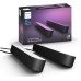 Комплект умных светодиодных ламп Philips Hue Play 2 шт (Black)