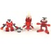 Набор Lego Mixels 1 series красные