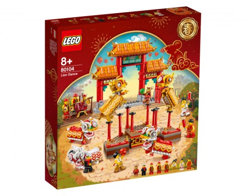 Конструктор Lego Танец льва, арт.80104, 882 дет.
