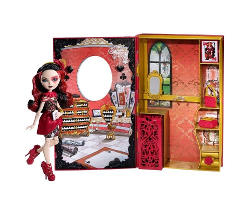 Кукла Ever After High Lizzie Hearts Spring Unsprung Book Playset
