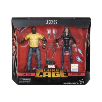 Фигурки Marvel Legends Luke Cage and Claire Temple 2 Pack Exclusive