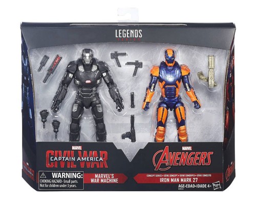 Фигурка Marvel Legends War Machine & Iron Man Mark 27