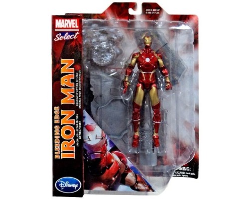 Фигурка Diamond Marvel Select Iron Man Bleeding Edge Armor