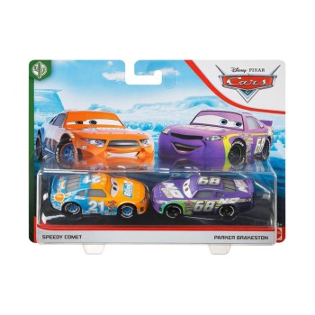 Mattel тачки Спиди Комет № 21 и Паркер Питстоп № 68