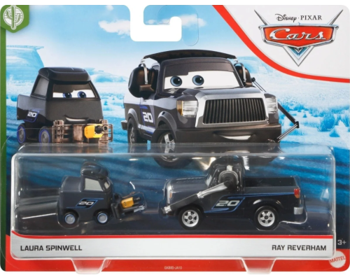 Mattel тачки Рэй Реверхэм и Лаура Спинвелл (команда Дж.Шторма)