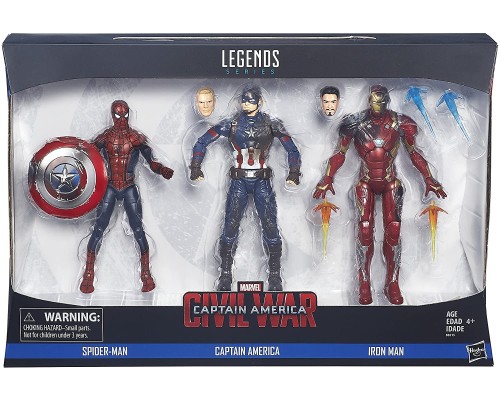 Набор фигурок Marvel Legends Captain America: Civil War Figure 3-Расk