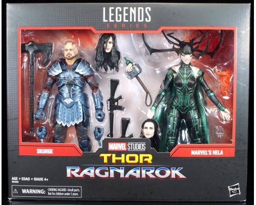 Набор фигурок Marvel Legends 80th Anniversary Thor Ragnarok Skurge and Hela