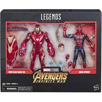 Набор фигурок Marvel Legends Series Avengers: Infinity War Iron Man Mark 50 & Iron Spider