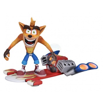 Фигурка Neca Crash Bandicoot Deluxe Hoverboard