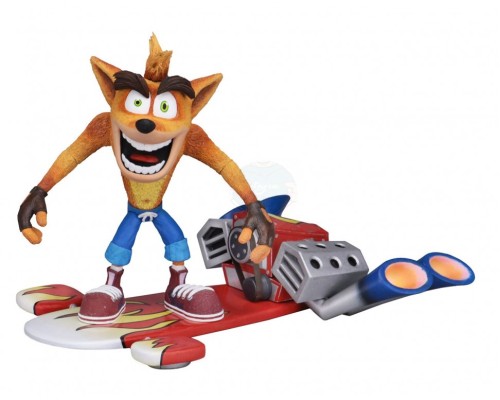 Фигурка Neca Crash Bandicoot Deluxe Hoverboard