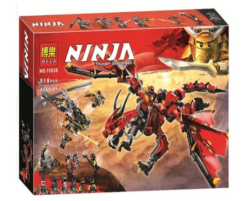 Конструктор Ninja 10938 Первый страж , 918 деталей