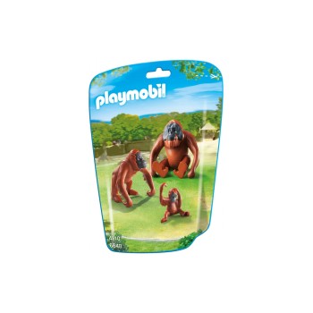 Конструктор Playmobil Дикие животные: семья орангутангов, арт.6648, 3 дет.