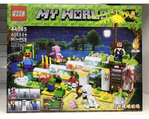 Конструктор QS08 44085 MY WORLD Оранжерея 503 детали