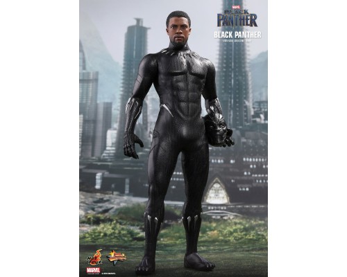 Фигурка Hot Toys Black Panther 1/6 Scale Figure Chadwick Boseman Marvel Sideshow MMS470