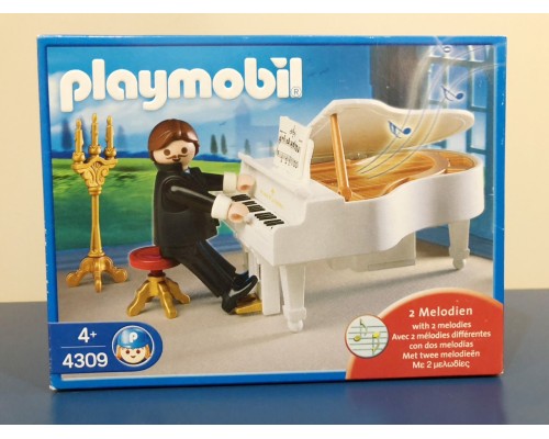 Конструктор Playmobil Пианист с роялем арт.4309, 10 дет.
