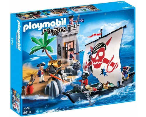 Конструктор Playmobil Французский форт Пираты арт.5919, 149 дет.